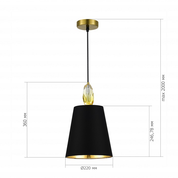 Подвесной светильник ST-Luce Lingotti SL1759.303.01