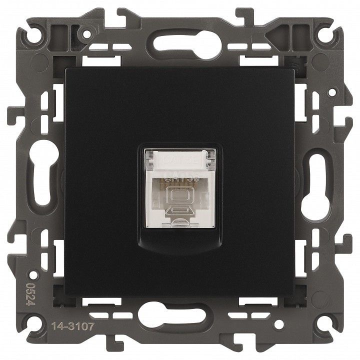 Розетка Ethernet RJ-45 без рамки Эра Эра Elegance 14-3107-05