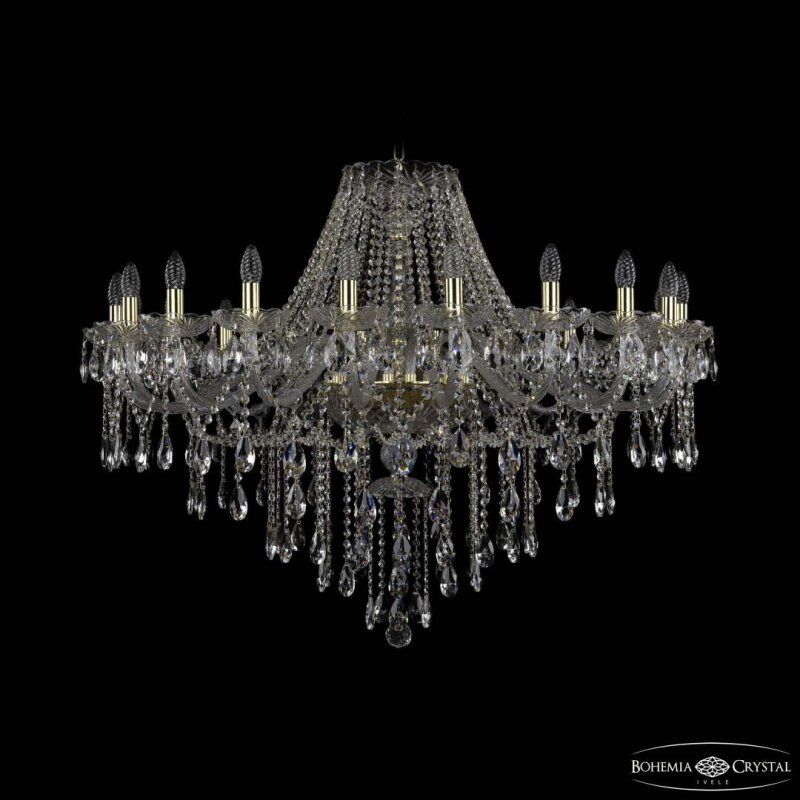 Подвесная люстра Bohemia Ivele Crystal 1415 1415/20/400 G