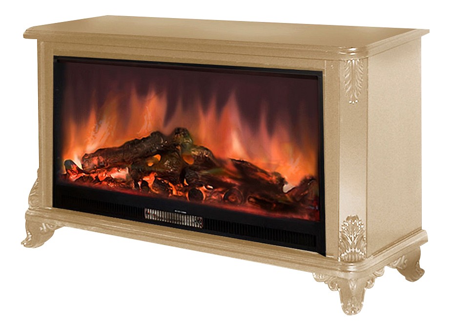 Комплект из электрокамина напольного и портала (110.5x30x66.2 см) Версаль Premier S86 ВЕ000008