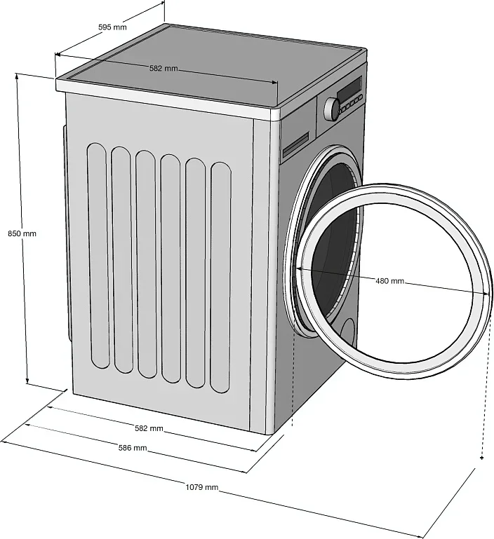 Стиральная машина Korting KWM 60DS1260