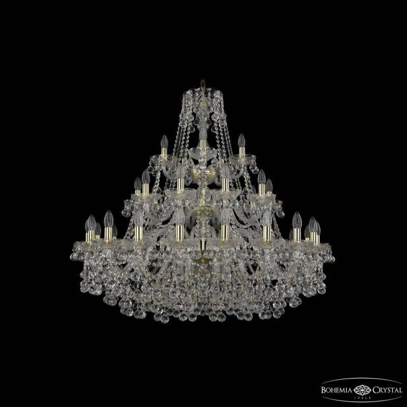 Подвесная люстра Bohemia Ivele Crystal 1409 1409/20+10+5/360/3d G