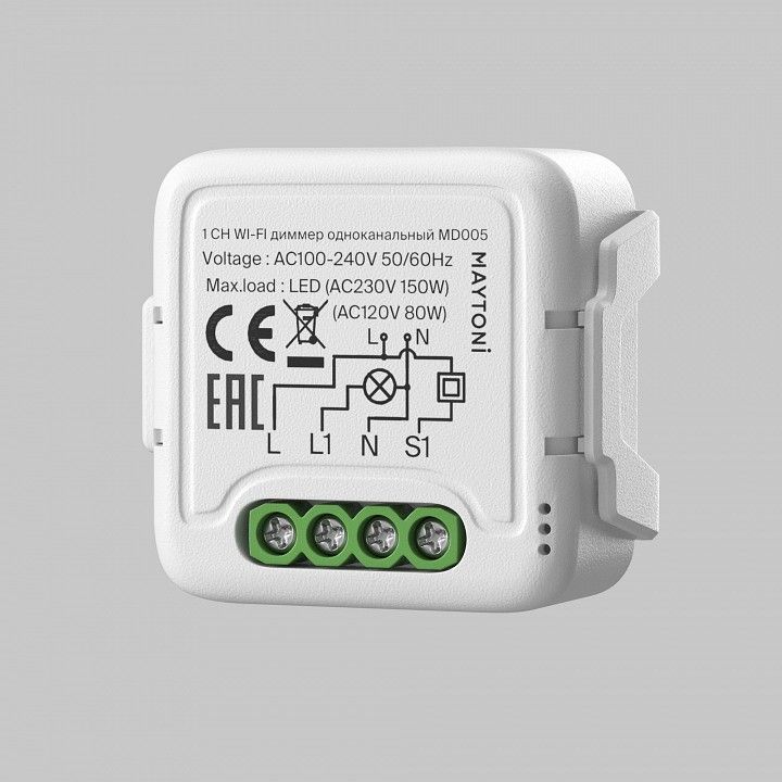 Контроллер-диммер Wi-Fi для смартфонов и планшетов Maytoni Technical Диммеры MD005