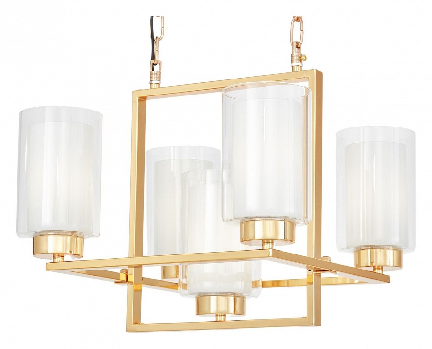 Подвесная люстра LUMINA DECO Lino LDP 1239-5 F.GD