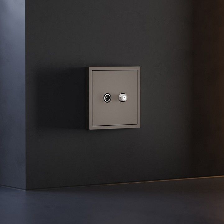 Накладка для ТВ-розетки и SAT-розетки Voltum S70 VLS001614