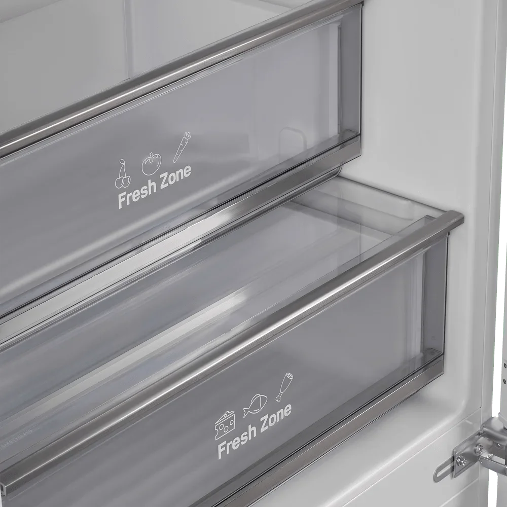 Встраиваемый холодильник Maunfeld MBF193NFW1GR Inverter