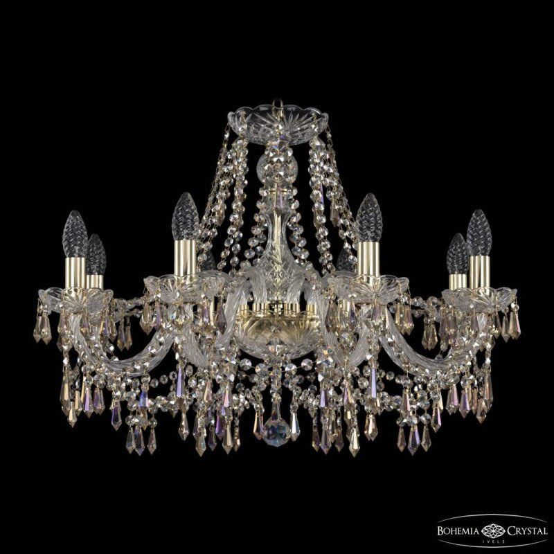 Подвесная люстра Bohemia Ivele Crystal 1403 1403/8/240 G R801