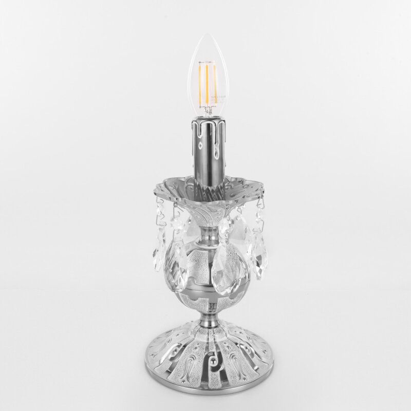 Настольная лампа декоративная Bohemia Ivele Crystal AL77 AL77500L/1-23 NW
