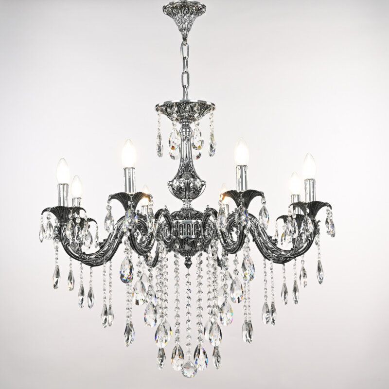 Подвесная люстра Bohemia Ivele Crystal AL7901 AL79101/8/250 B NB
