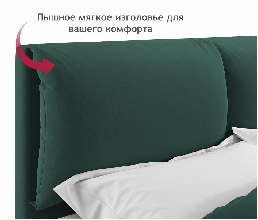Кровать двуспальная Vita 2000x1600
