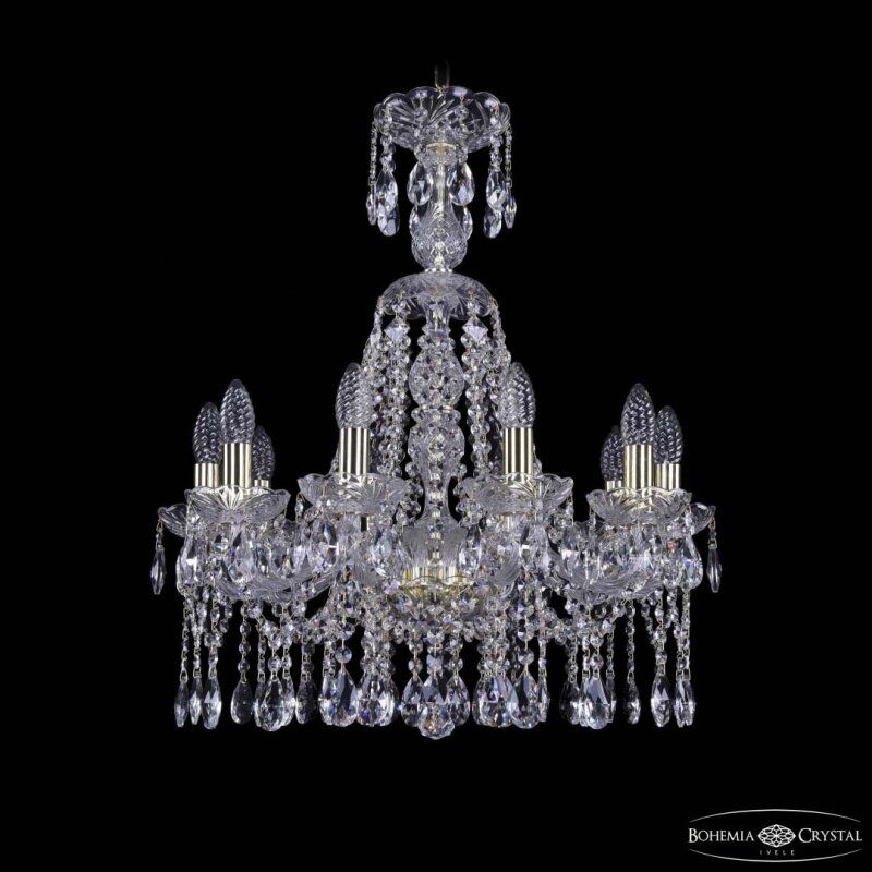 Подвесная люстра Bohemia Ivele Crystal 1413 1413/10/200/XL-66 G