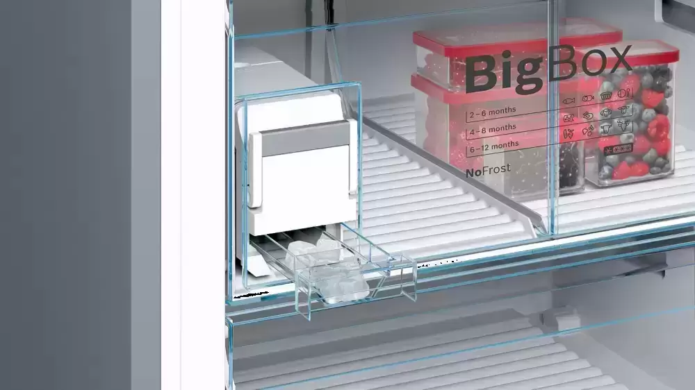 Холодильник с нижней морозильной камерой BOSCH KGN86AI30R