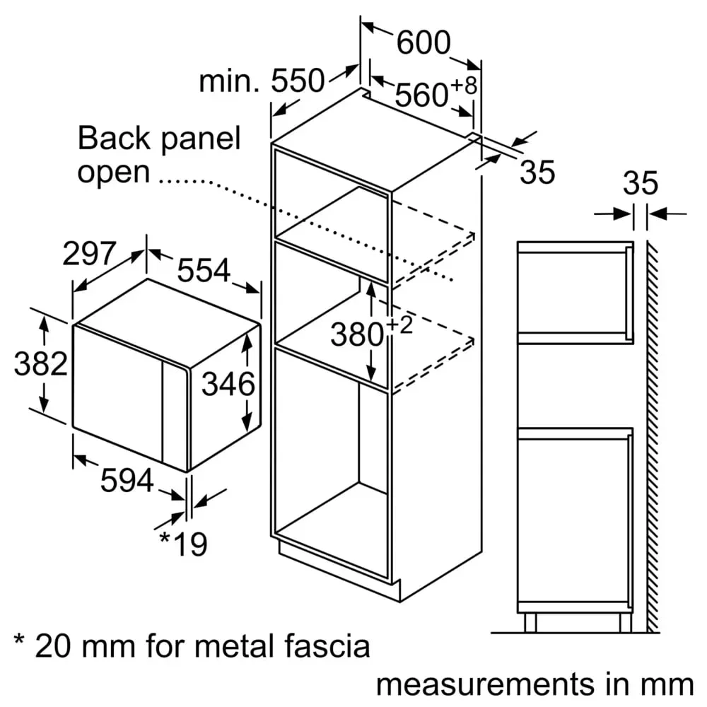 Микроволновая печь Bosch BFL524MB2
