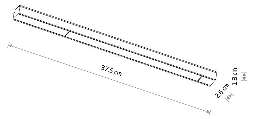 Накладной светильник Nowodvorski Line Led 11307