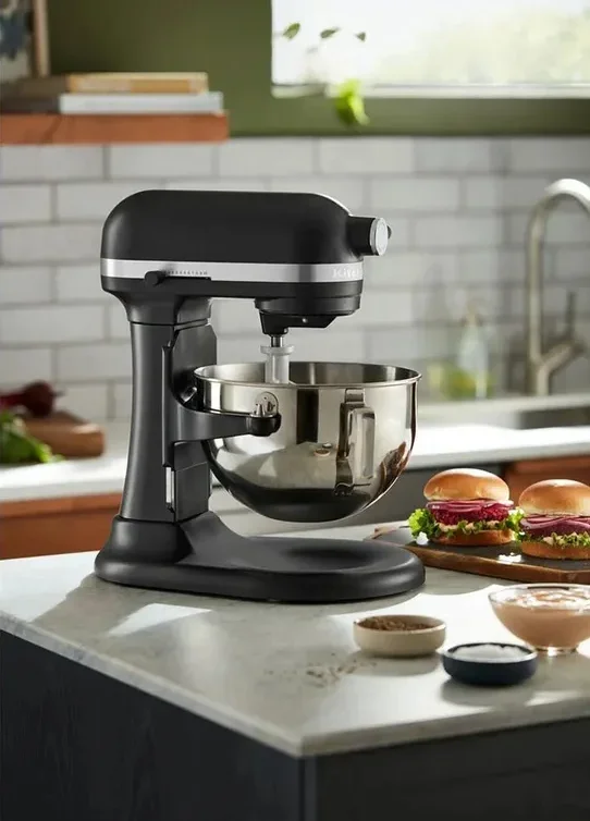 Миксер профессиональный KitchenAid Heavy Duty 5KSM55SXXEBM