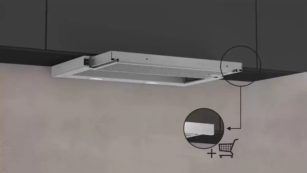 Встраиваемая вытяжка Neff D46BR22X1
