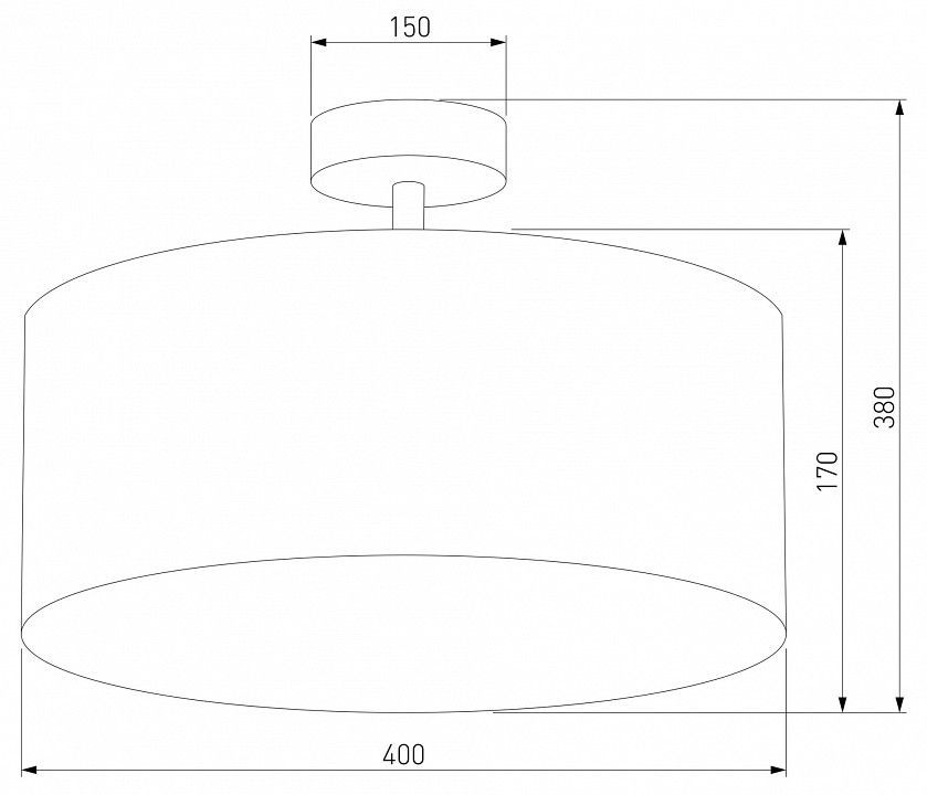 Светильник на штанге TK Lighting Rondo 4240 Rondo Graphite