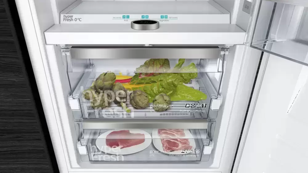 Встраиваемый холодильник с нижней морозильной камерой SIEMENS KI86FHD20R