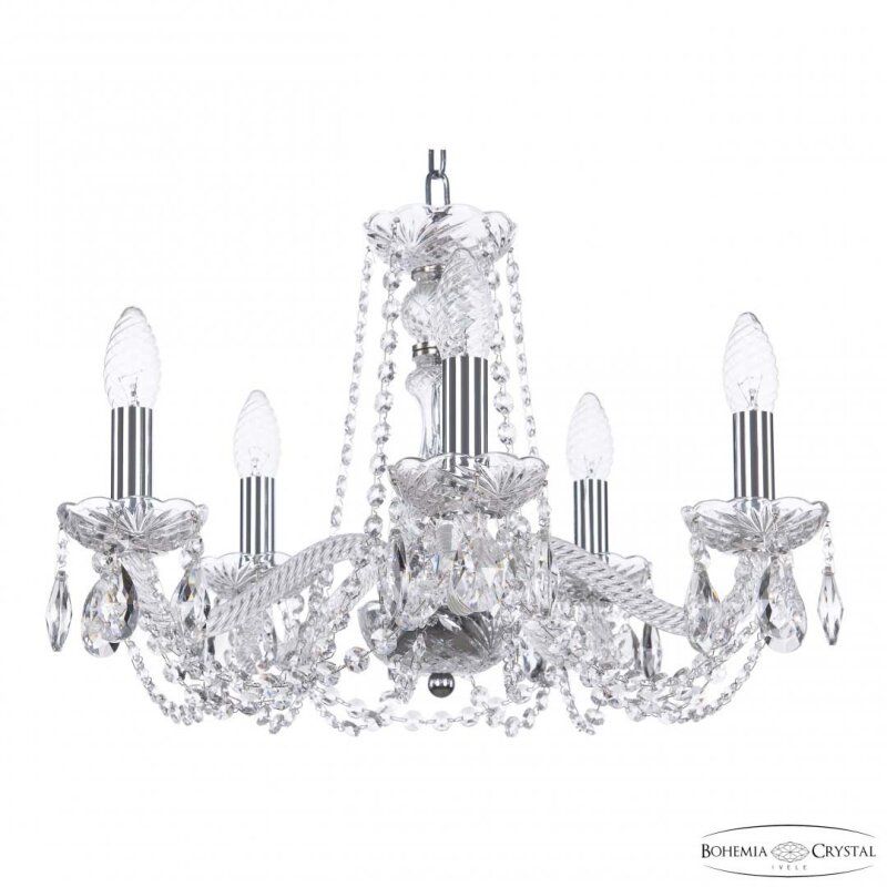 Подвесная люстра Bohemia Ivele Crystal 119 119/5/165 Ni