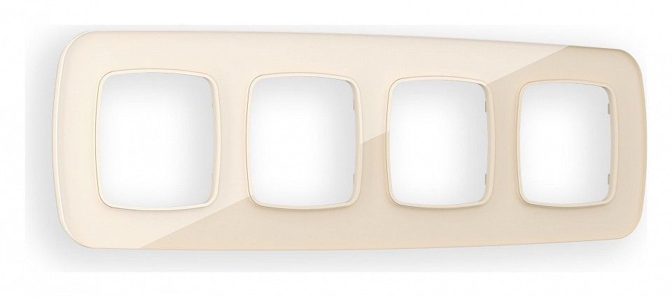 Рамка на 4 поста Ambrella Volt OMEGA OF350304