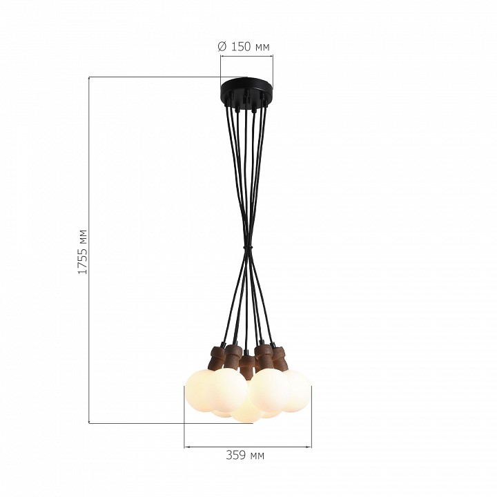 Подвесной светильник ST-Luce Cork SL6226.403.07