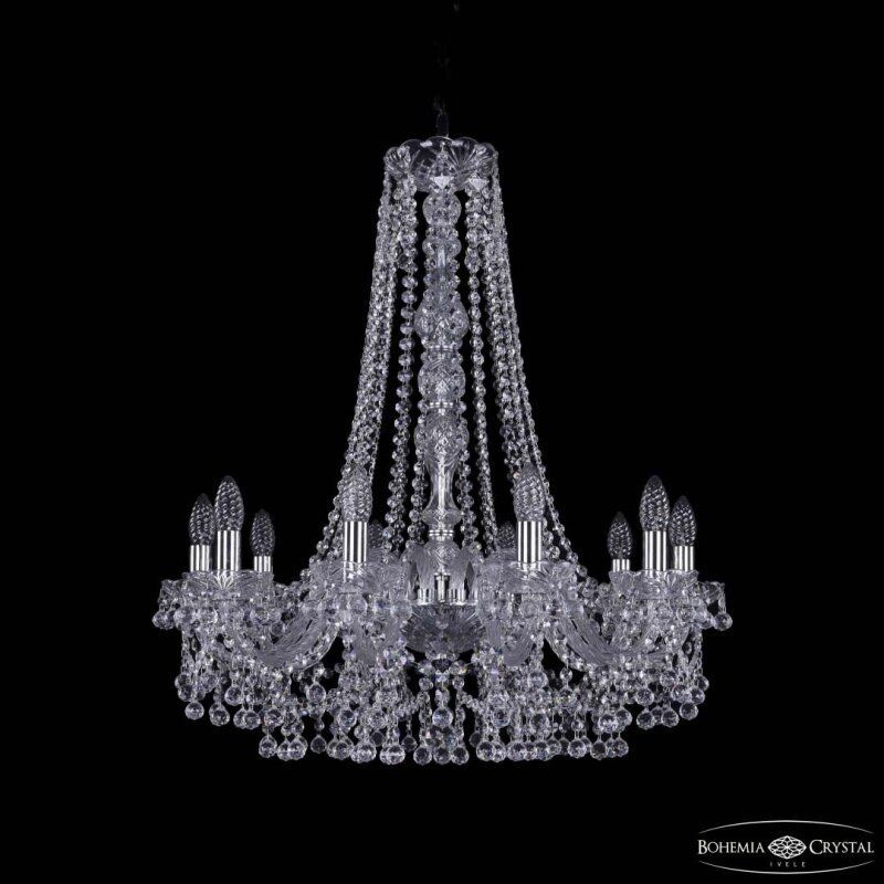 Подвесная люстра Bohemia Ivele Crystal 1409 1409/10/240/h-76 Ni