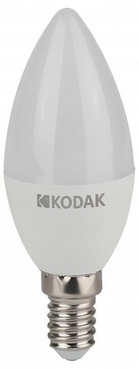 Лампа светодиодная Kodak  E14 7Вт 6500K LED KODAK B35-7W-865-E14 K