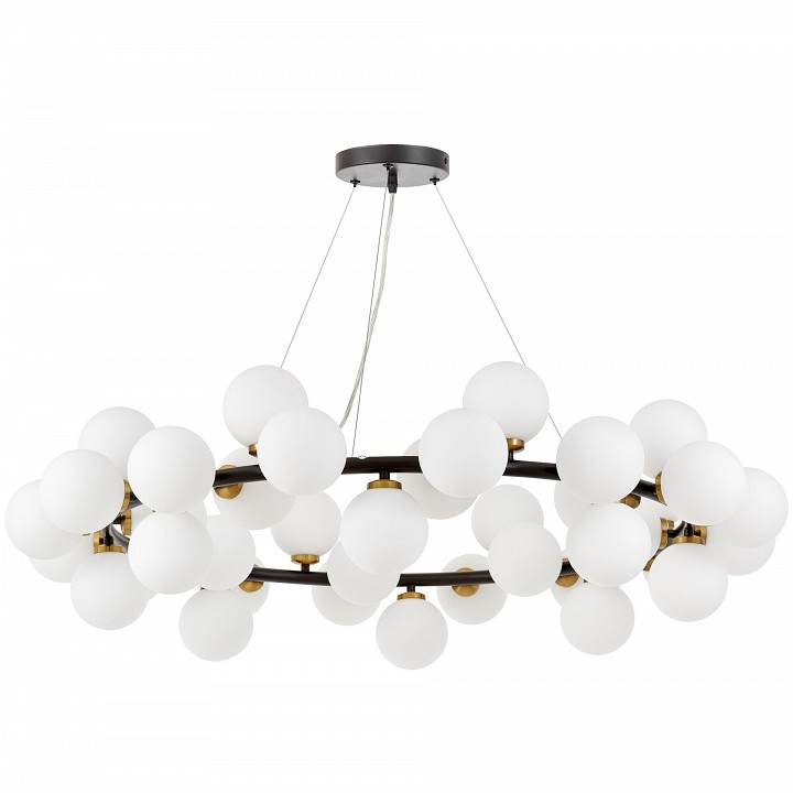 Подвесная люстра LUMINA DECO MARSIADA LDP 6033-40 BK+MD