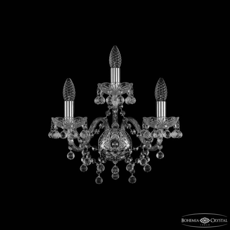Бра Bohemia Ivele Crystal 1409 1409B/2+1/160 Ni