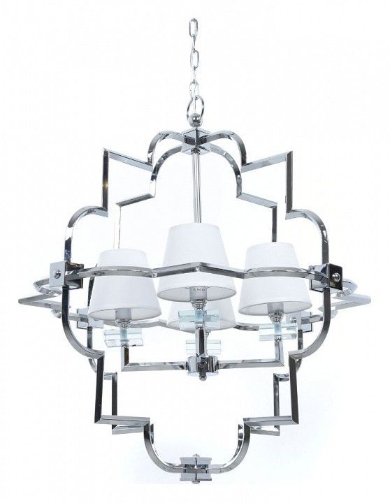 Подвесная люстра LUMINA DECO Baltimore LDP 8020-4 CHR+WT