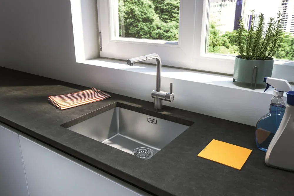 Смеситель Franke Atlas Neo Window Side нержавеющая сталь