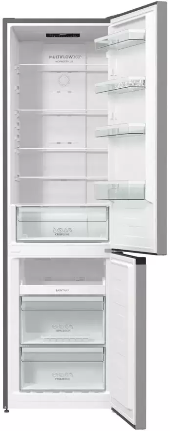 Отдельностоящий двухкамерный холодильник Gorenje NRK6201PS4