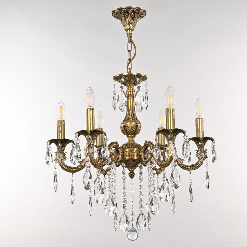 Подвесная люстра Bohemia Ivele Crystal AL7901 AL79101/6/175 B FP
