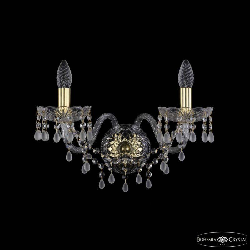 Бра Bohemia Ivele Crystal 1410 1410B/2/195/XL G V0300