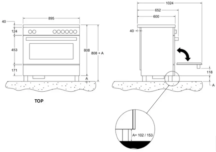 Варочный центр Bertazzoni PROCH94I1EXT