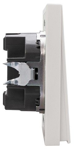 Переключатель проходной одноклавишный с подсветкой без рамки Kranz STRONG KR-78-0716-4