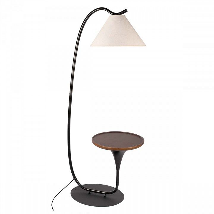 Стол журнальный с торшером Loft it Charlotte 10568F Black