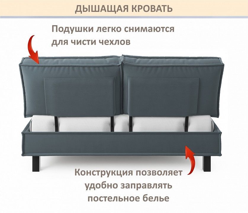 Кровать двуспальная Bali 1600