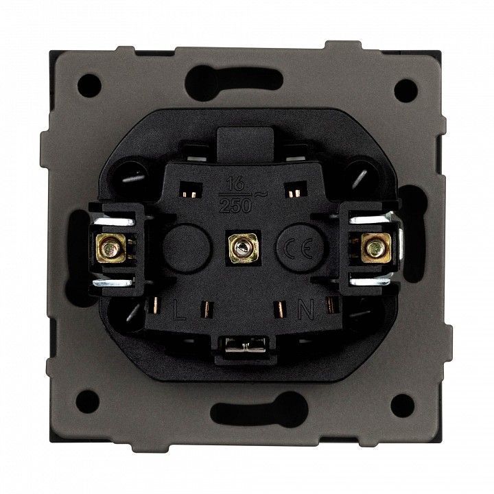 Розетка с заземлением, без рамки Arlight SCT-TENDO 054638