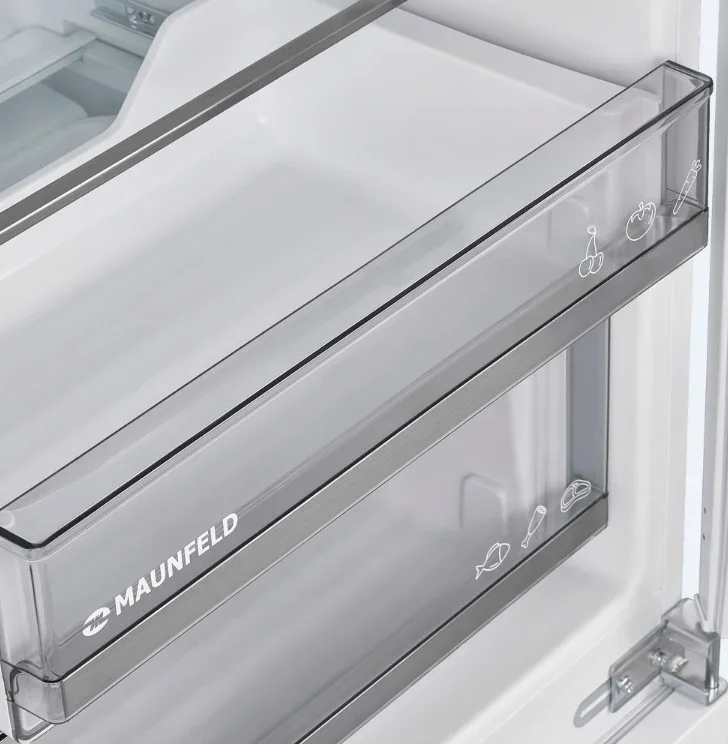 Встраиваемый холодильник Maunfeld MBF177NFFWGR Inverter