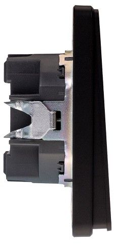 Переключатель проходной одноклавишный без рамки Kranz ROUND KR-78-0708-3