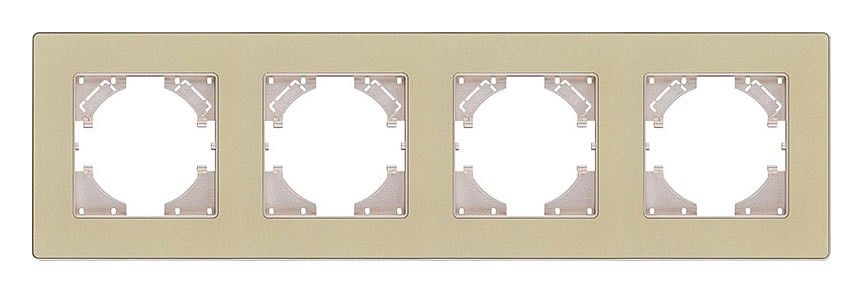 Рамка на 4 поста Kollinger Eleganz Acryl EA4GD