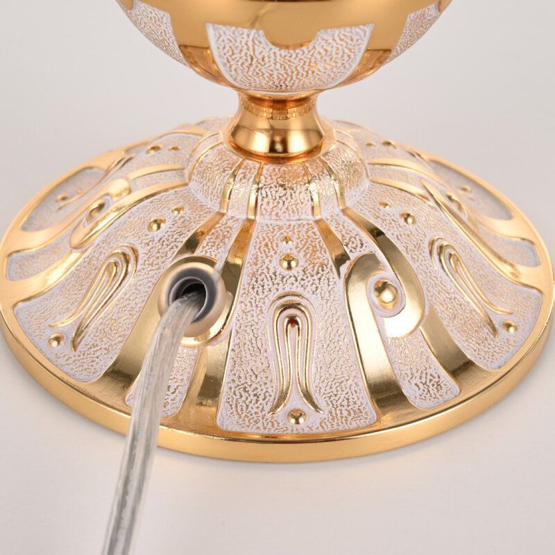 Настольная лампа декоративная Bohemia Ivele Crystal AL77 AL77200L/1-25 GW