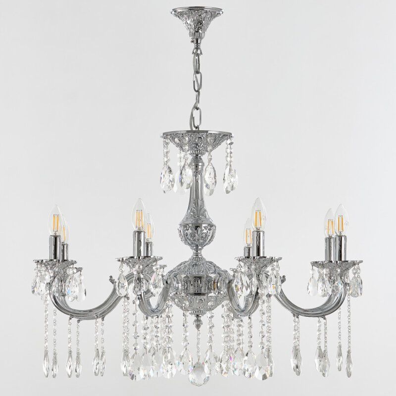Подвесная люстра Bohemia Ivele Crystal AL7801 AL78101/8/250 A Ni