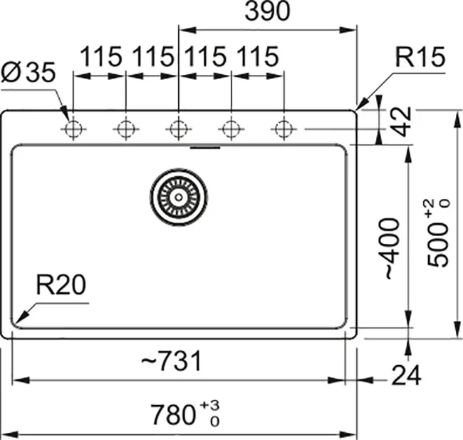 Мойка Franke MRG 610-73 белый