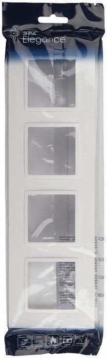Рамка на 4 поста Эра Эра Elegance 14-5014-01