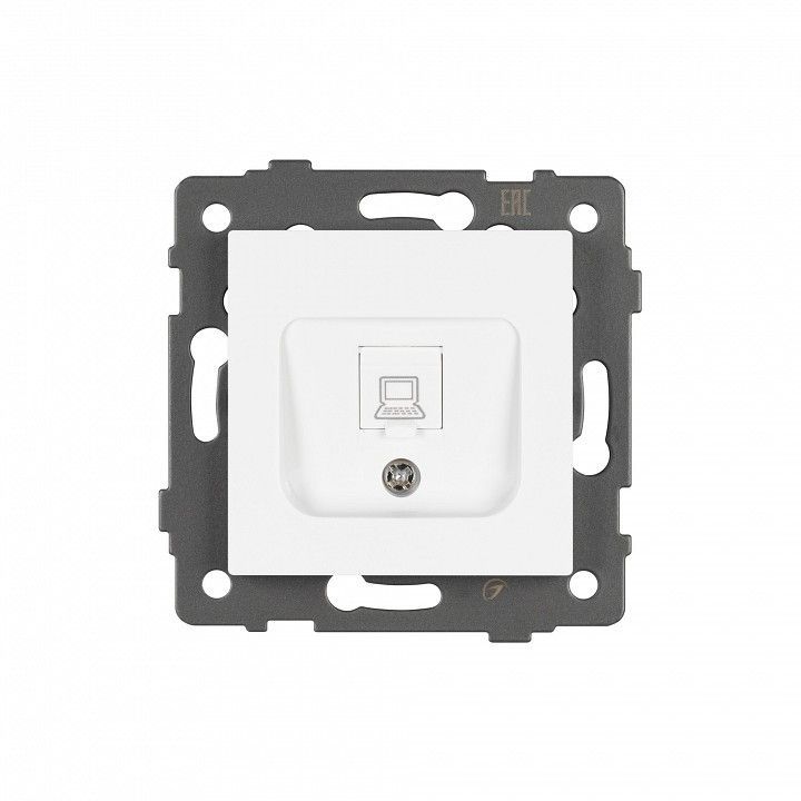 Розетка Ethernet RJ-45 и со шторками, без рамки Arlight SCT 049842