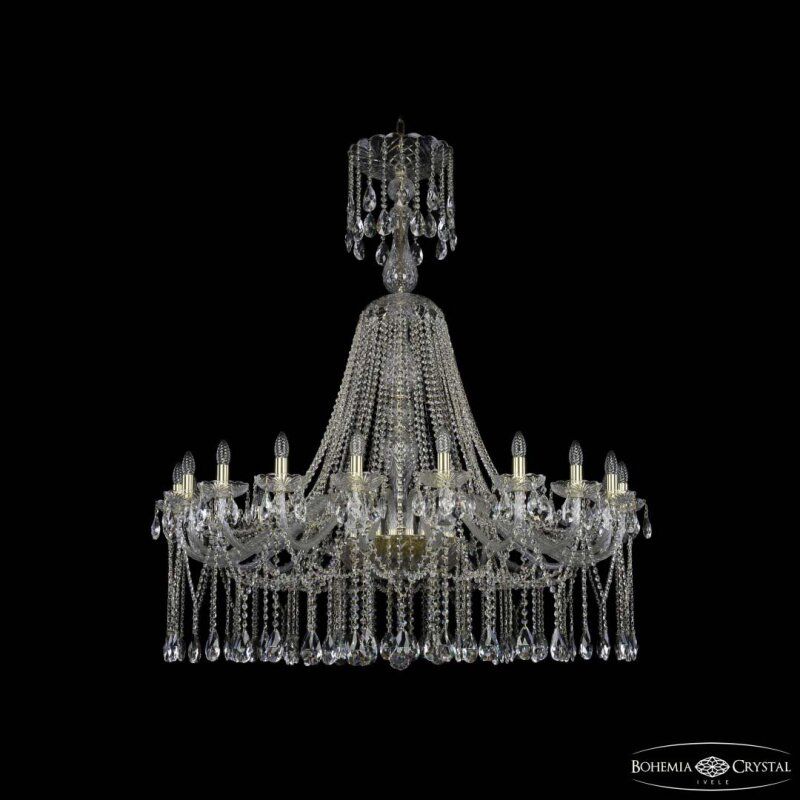 Подвесная люстра Bohemia Ivele Crystal 1413 1413/20/460/XL-147 G