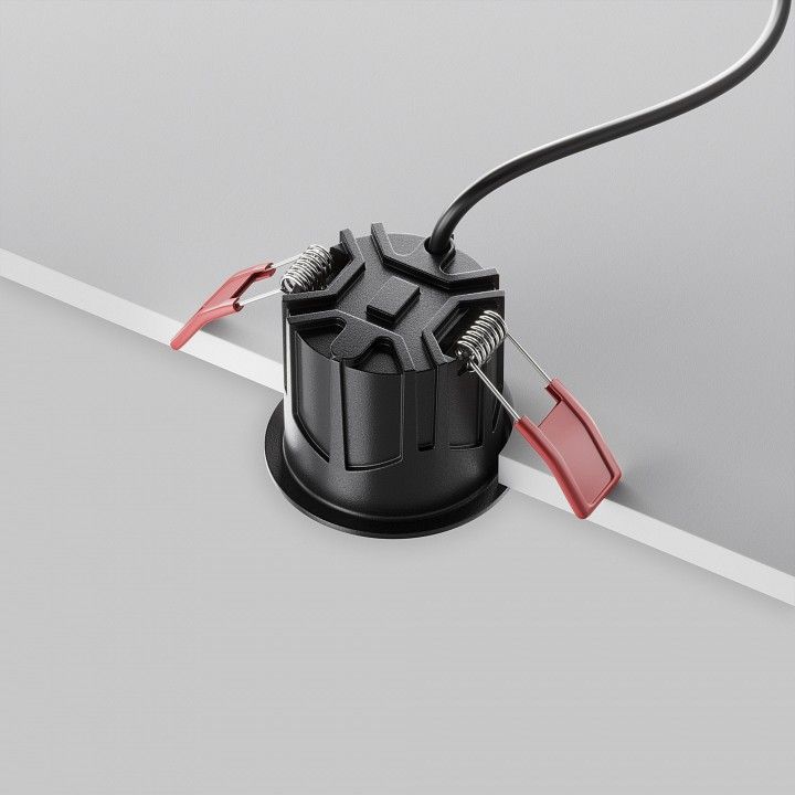 Встраиваемый светильник Maytoni Technical Альфа DL043-01-10W3K-RD-B-1