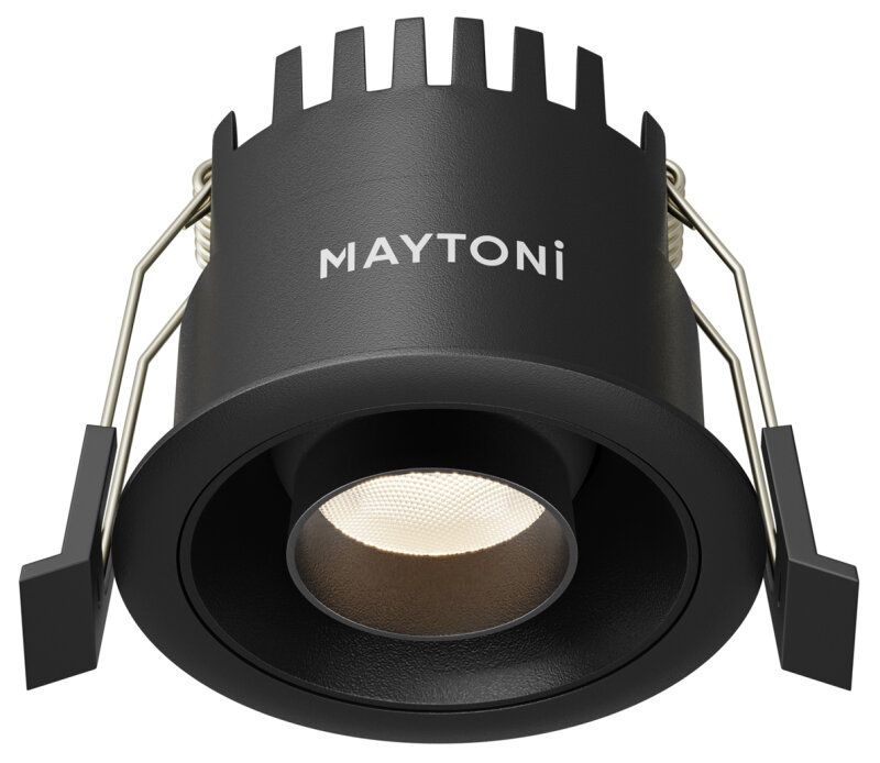 Встраиваемый светильник Maytoni Technical Омут Т DL128-10W3K-B